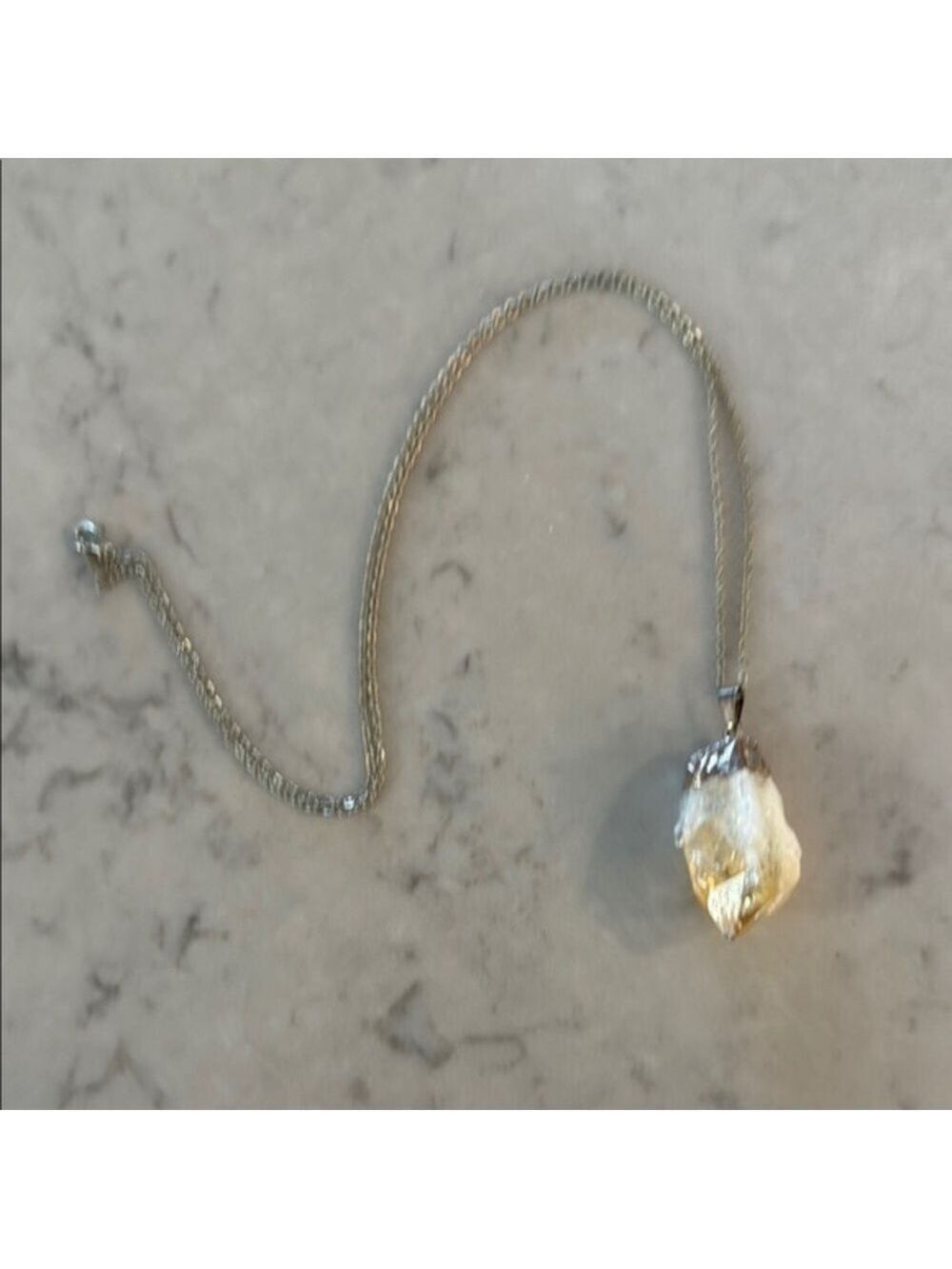 Pendant Necklace Crystal